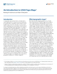 An Introduction to USGS Topo Maps1 Hartwig H