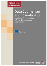 Data Journalism and Visualization a Syllabus for Journalism & Mass Communication Programmes