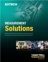 Extech Full Line Catalog