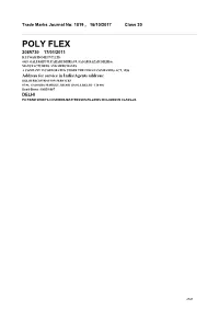 Poly Flex 2085730 17/01/2011 R.P.Foam Home Pvt.Ltd