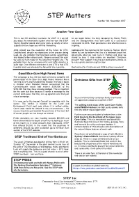 STEP Matters, Issue