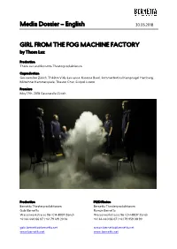 English GIRL from the FOG MACHINE FACTORY