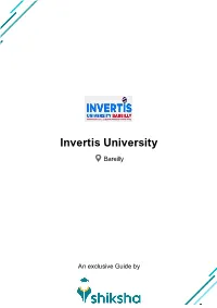 Invertis University