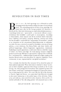 Revolution in Bad Times