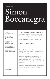 Simon Boccanegra