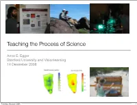 Teaching the Process of Science