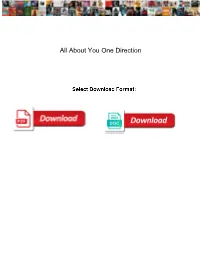 About You One Direction