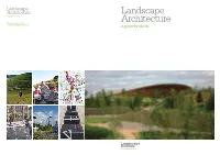 Landscape Architecture Landscape a Guide for Clients