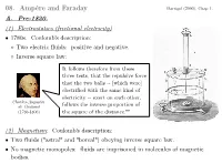 08. Ampère and Faraday Darrigol (2000), Chap 1