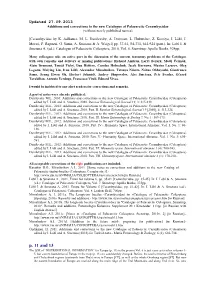 P. 11 and 13 the Text of “DISTRIBUTIONAL INFORMATION” for Europe (P
