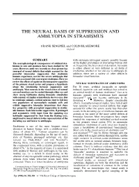 The Neural Basis of Suppression and Amblyopia in Strabismus