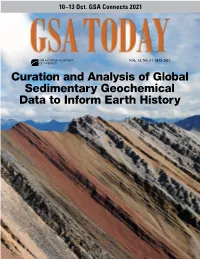 Curation and Analysis of Global Sedimentary Geochemical Data To