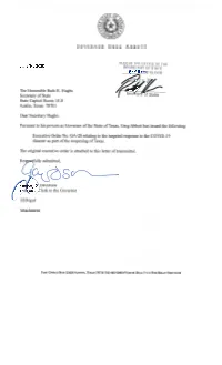 Executive Order GA-28 June 26, 2020 Page 2