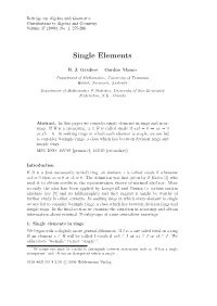 Single Elements