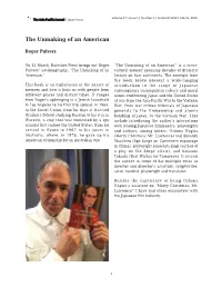 The Unmaking of an American