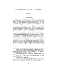 54 What Both Hart and Fuller Got Wrong