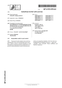 Ep 2572579 A1