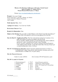 Ch's Initials___19 Minutes of the Meeting of Adderstone With