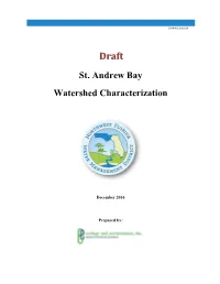 Final St. Andrew Bay Characterization