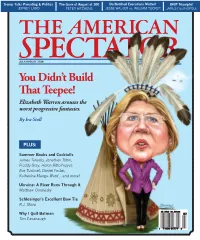 You Didn't Build That Teepee!