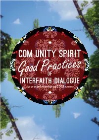 Com Unity Spirit S Good Practiceof Interfaith Dialogue Com Unity Spirit Good Practices