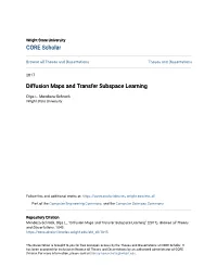 Diffusion Maps and Transfer Subspace Learning