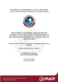 Reporteando En El Celuloide: Representación Del