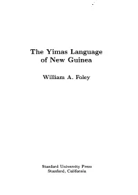 The Yimas Language of New Guinea