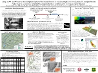 Using LIDAR and Arcgis to Describe Geomorphometric Characteristics Of
