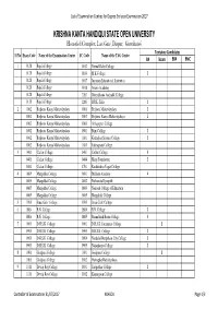 Website Center List Degree 3Rd Year 2017
