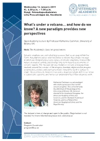 What's Under a Volcano… and How Do We Know? a New Paradigm Provides New Perspectives