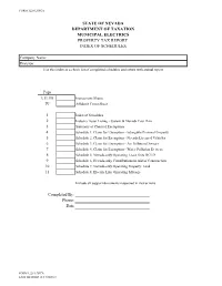 1228-Annual Report Schedule Forms