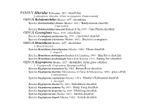 Family-Siluridae-Overview-PDF-Update.Pdf