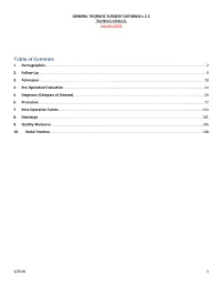 Table of Contents 1
