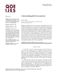 Understanding Public Euroscepticism