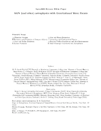 AGN (And Other) Astrophysics with Gravitational Wave Events