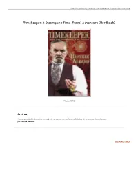 Read Doc \ Timekeeper: a Steampunk Time-Travel