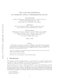 Segre Maps and Entanglement for Multipartite Systems Of