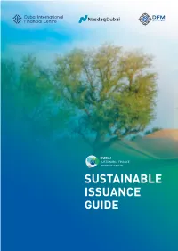 SUSTAINABLE ISSUANCE GUIDE Acknowledgment