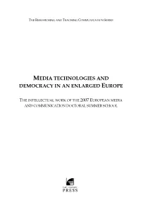 Theoretical Frameworks for Participatory Media