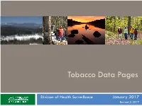2015 Tobacco Data Pages