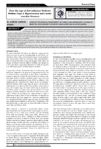BIOCHEMISTRY Does the Type of Diet Influence