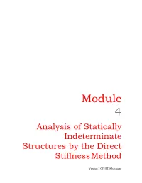 Direct Stiffness Method: Beams
