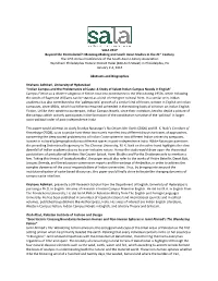 SALA 2017 Beyond the Postcolonial?