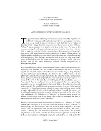 A Conversation with Catherine Malabou