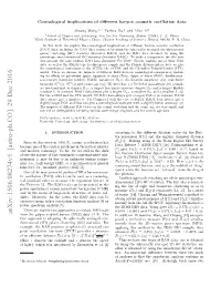 Cosmological Implications of Different Baryon Acoustic Oscillation Data