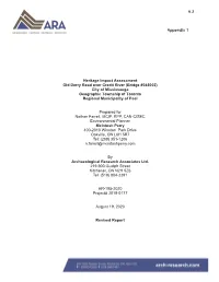 Credit River Bridge Appendix 1.Pdf