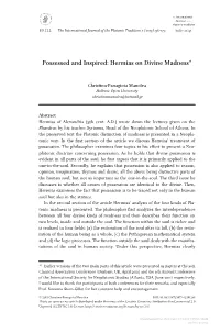 Downloaded from Brill.Com10/01/2021 09:01:16AM Via Free Access C.-P
