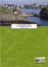 Landskapstyper Langs Kyst Og Fjord I Hordaland Av Oskar Puschmann