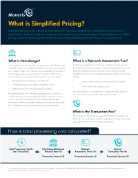 What Is Simplified Pricing?